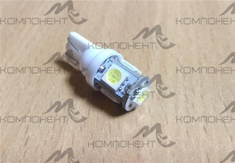 Лампа повторителя без цоколя  5 W 12V 5 SMD5050 белый
