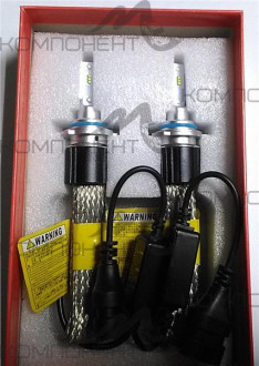 Лампа фары  HB4  20 W 12-24V 9006 светодиод (Тайвань) (компл)