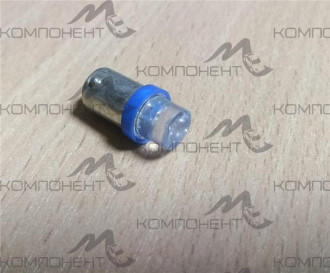 Лампа повторителя неоновая с цоколем 4W 12V LED синяя