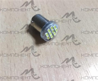 Лампа повторителя  4 W 12V 10 SMD1210 белый площадка сверху