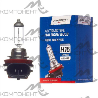 Лампа фары  H16  19 W 12V  AVANTECH
