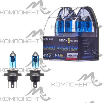 Лампа фары  H4  60/55 W 12V  (135/125W) 5000K  AVANTECH 2шт