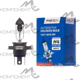 Лампа фары  H4  60/55 W 12V  (HB2)  AVANTECH