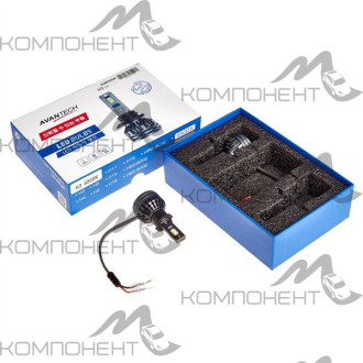 Лампа фары  H3  35 W 12V   6500K LED AVANTECH 2шт