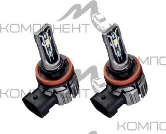 Лампа фары  H11  15 W 12V 6000К 4000Lm Х2 Autoprofi компл (2шт)