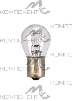 Лампа габарит  21 W 12V P21W BA15S АВТОПРОФИ блистер (2шт)