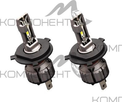 Лампа фары  H4  15 W 12V 6000К 4000Lm Х2 Autoprofi компл (2шт)