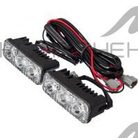 Дневные ходовые огни 12V 3 LED + поворот