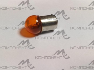 Лампа габарит   5 W 12V BA15S оранжевая
