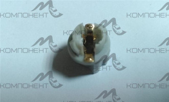 Патрон панели приборов япон. авто под лампу Т6,5  EAGLEYE серый/синий