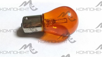 Лампа габарит  21 W 12V BAU15S со смещением 1конт.  EAGLEYE оранжевая