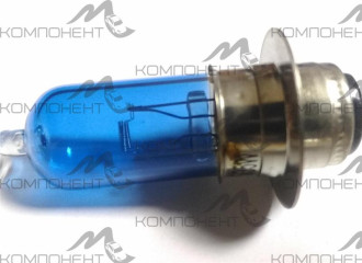Лампа фары  35/35 W 12V на япон. мопед (1усик) HS, EAGLEYE SW (ярко-белая)