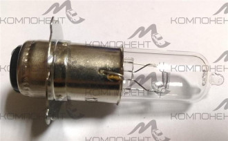 Лампа фары  35/35 W 12V на япон. мопед (3 усика) HV, EAGLEYE