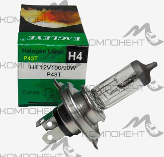 Лампа фары  H4 100/90 W 24V Р43  EAGLEYE