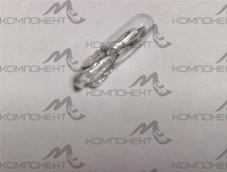 Лампа приборная без цоколя 1,2W 12V W2*4.6d T5 LONGTEK Standart