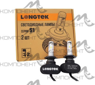 Лампа фары  H11 (H8 H16)  30 W 9-32V S1 LED Head Lamp LONGTEK комплект 2шт