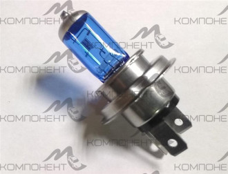 Лампа фары  H4B (IH01)  65/55 W 12V P30T  LONGTEK Super White