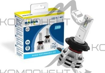 Лампа фары  H1  16 W 12/24V 6500К Range Performance LED комплект 2шт NARVA