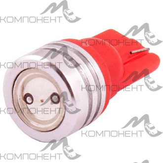 Лампа повторителя без цоколя  5 W 12V 1 SMD диод радиатор 1конт. SKYWAY красная