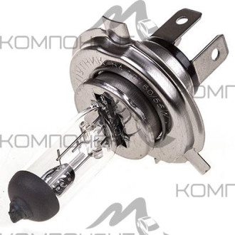 Лампа фары  H4  60/55 W 12V 3000К P43T 2конт  СПУТНИК SKYWAY