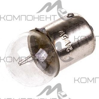 Лампа габарит   5 W 12V (с цоколем) R5W BA15S 1конт.  SKYWAY