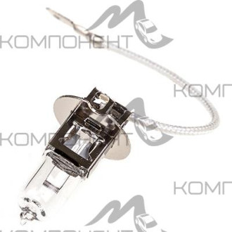 Лампа фары  H3  55 W 12V 3000К 1конт  СПУТНИК SKYWAY