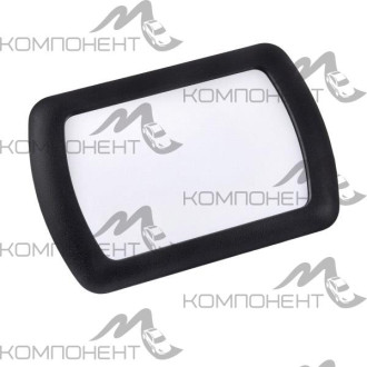 Зеркало внутрисалонное на солнцезащитный козырек SKYWAY черный