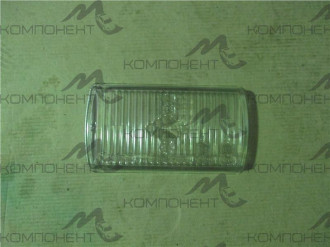 Стекло фары противотуманки белое