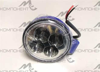 Дополнительный свет "Лайтбар" 12W 12/24V круглая 80мм ДАЛЬНИЙ 15 св/д Super 3303