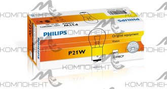 Лампа габарит  21 W 12V  PHILIPS Vision