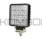 Дополнительный свет "Лайтбар" 16W  9-32V 90*110*29,8мм Osram/16 6000К Premium направленный ZOOML