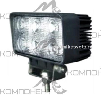 Дополнительный свет "Лайтбар" 18W  9-32V 6000К BRIDGELUX направленный ZOOML