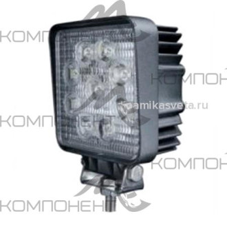 Дополнительный свет "Лайтбар" 27W  9-32V 6000К SLIM EPISTAR направленный ZOOML