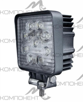 Дополнительный свет "Лайтбар" 27W  9-32V 6000К направленный ZOOML